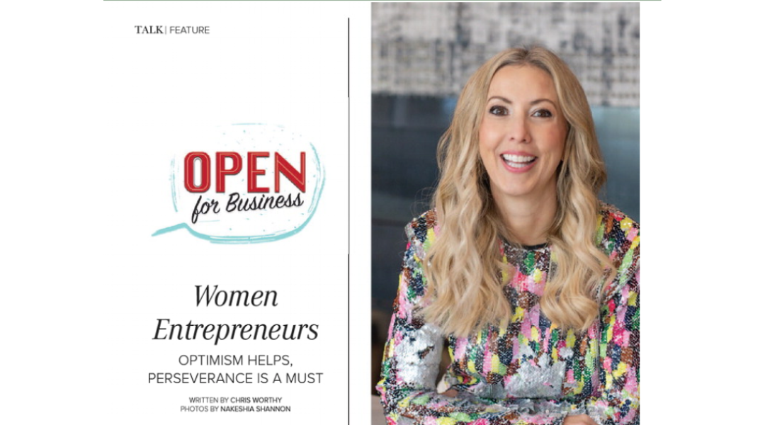 Women Entreprenuers – Talk Magazine Feature